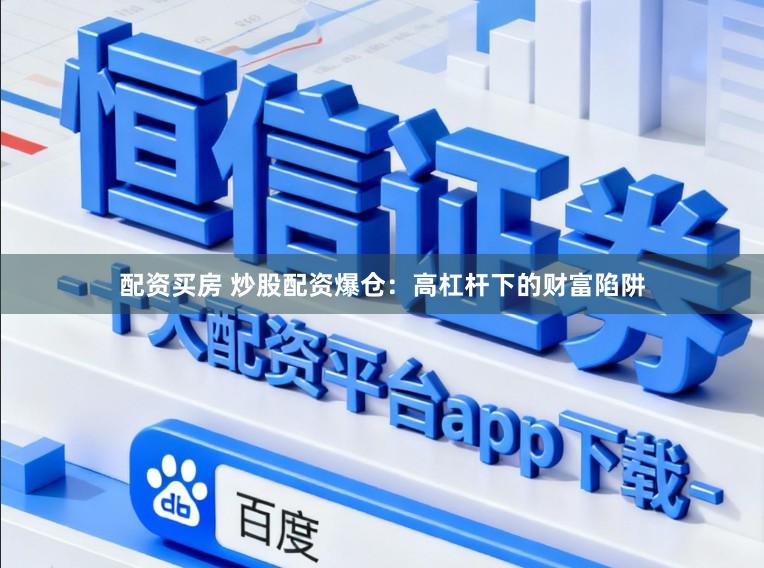 配资买房 炒股配资爆仓：高杠杆下的财富陷阱